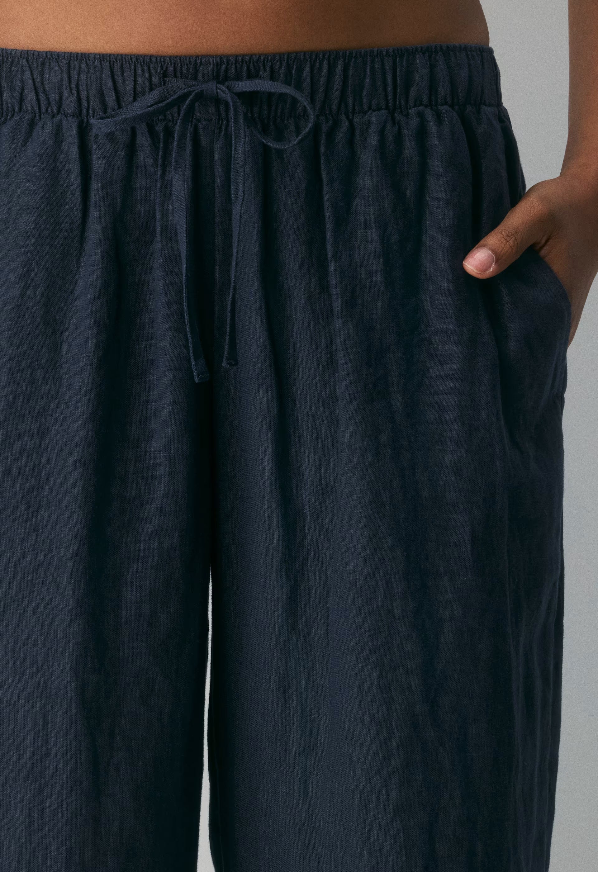 Sail Linen Pant - INA STP VLA PK/MRC BG