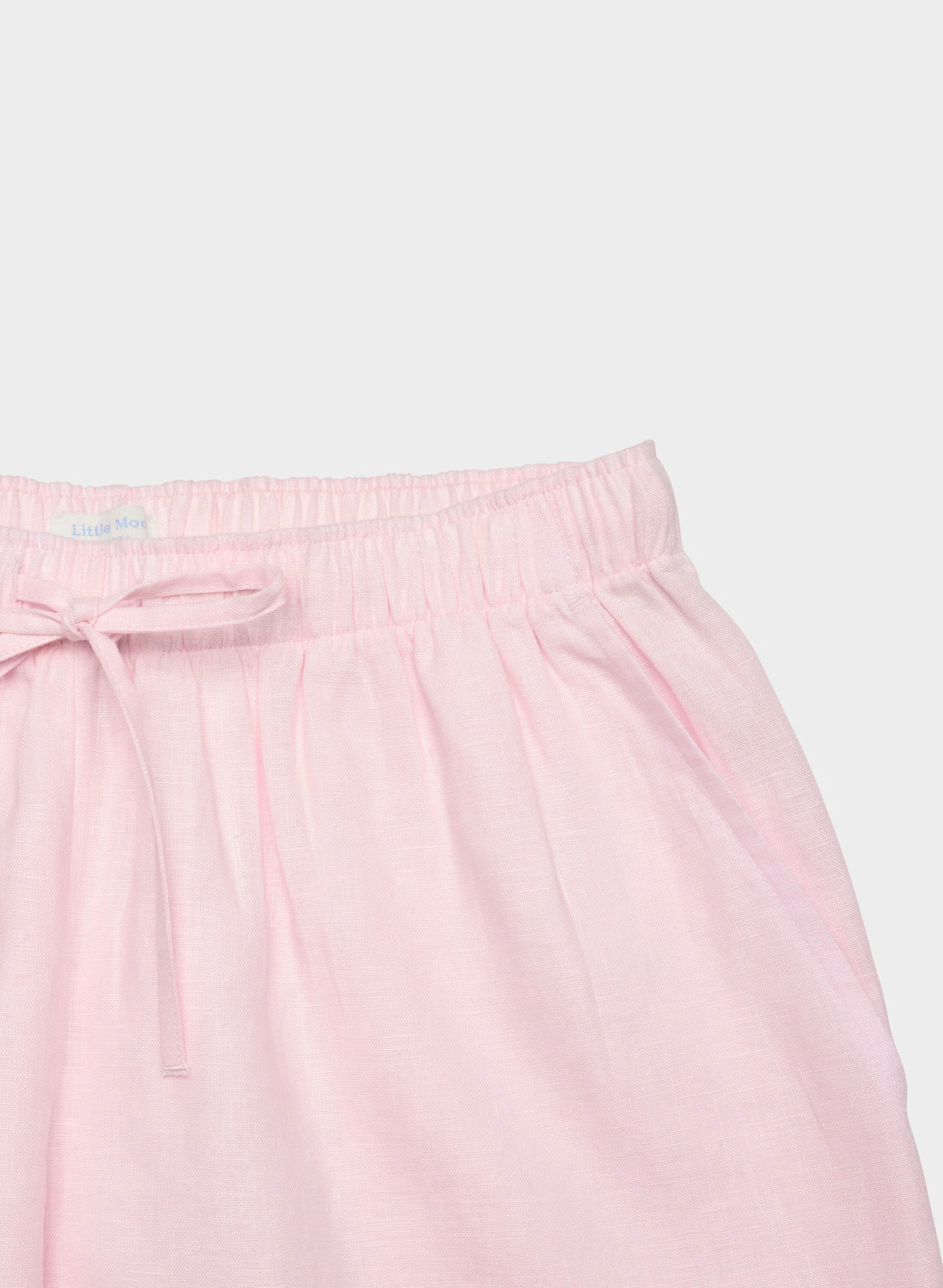 Sail Linen Pant - VILLA PINK