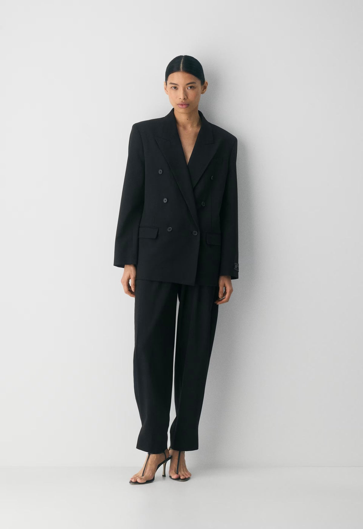 Chamber Wool Pant - BLACK
