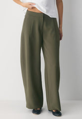 Helix Barrel Pant - Crepette™ - DARK OLIVE