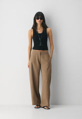 Helix Barrel Pant - Crepette™ - FOLIO TAUPE