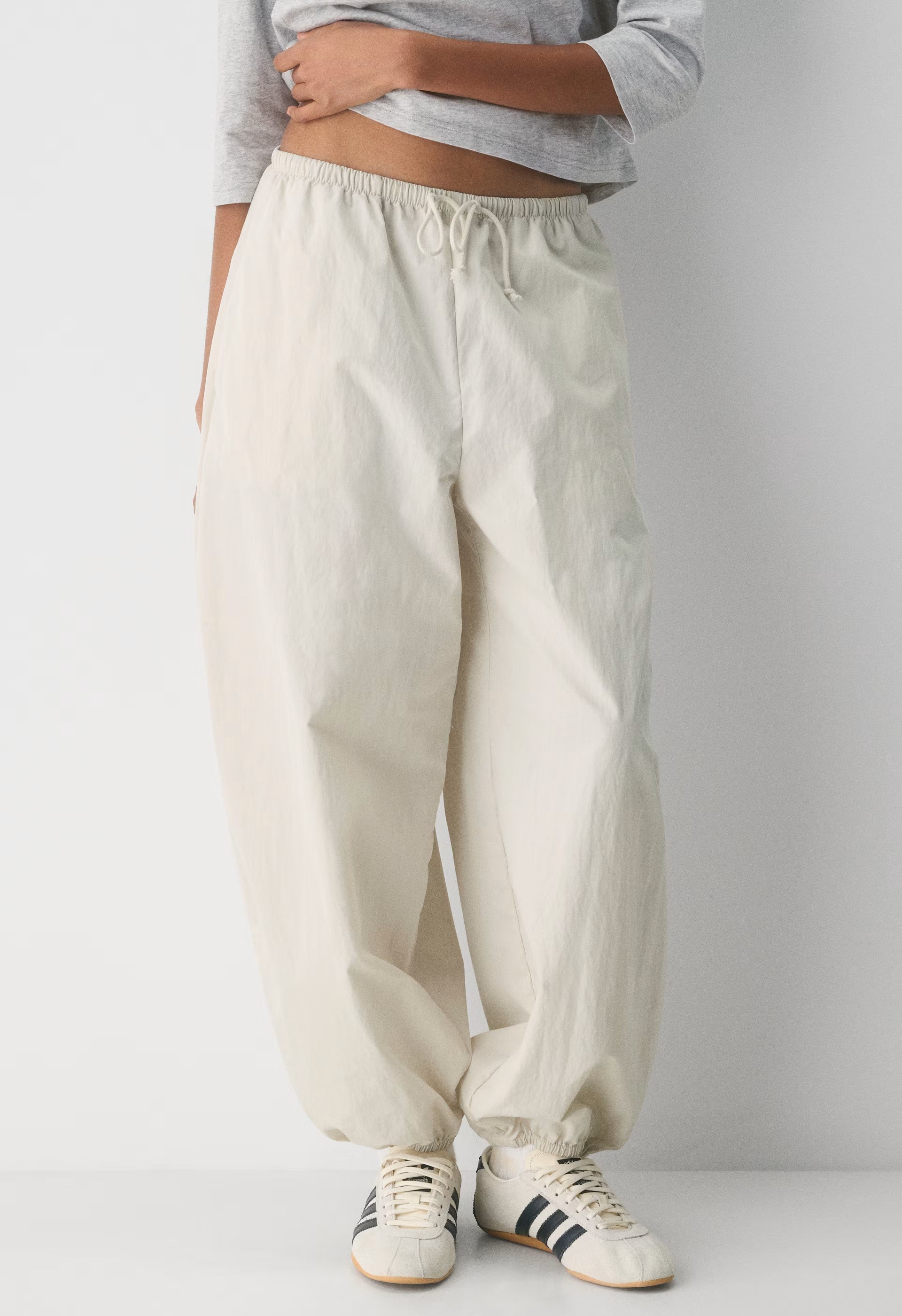 Spatial Balloon Pant - MATTE PEARL