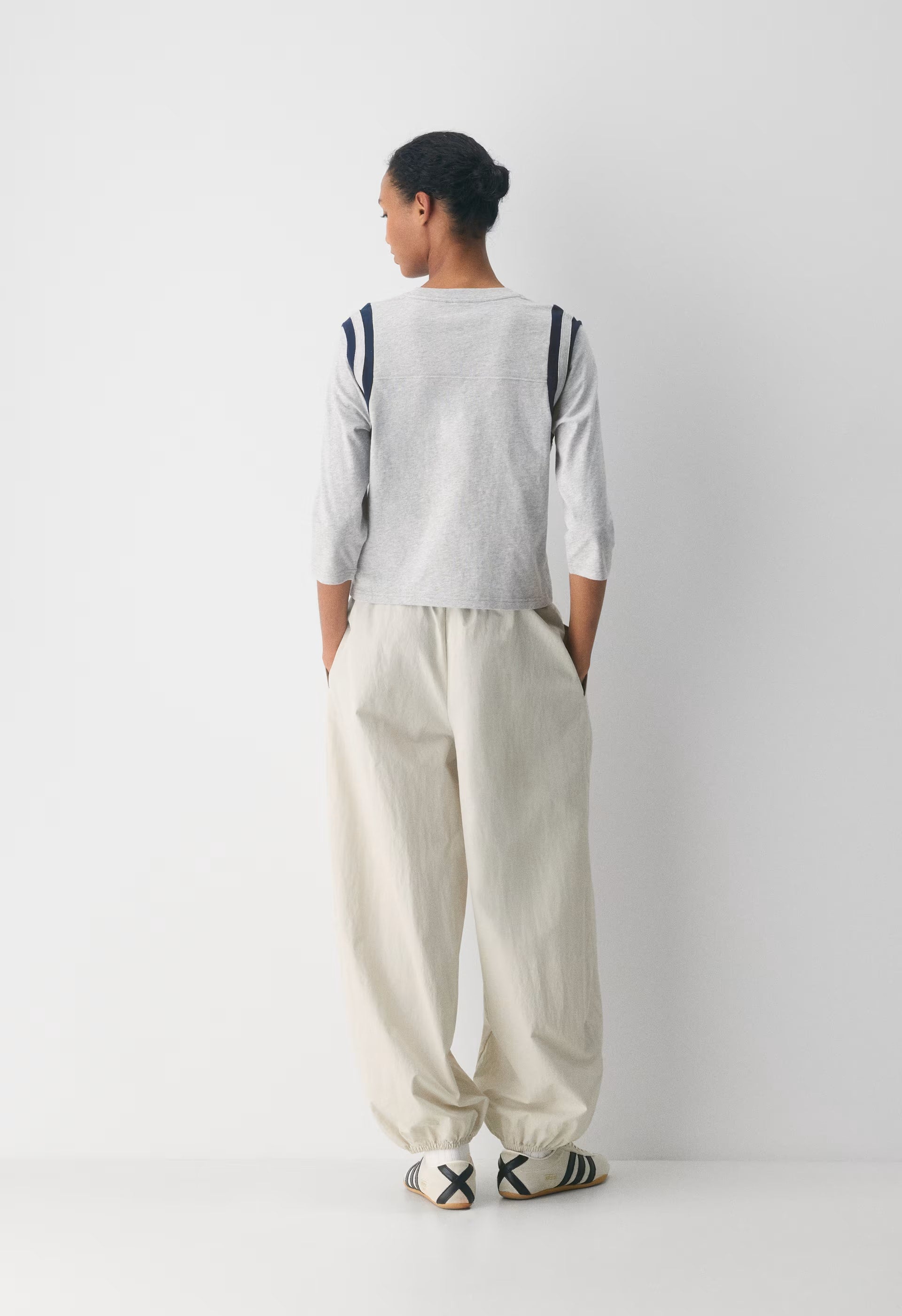 Spatial Balloon Pant - MATTE PEARL