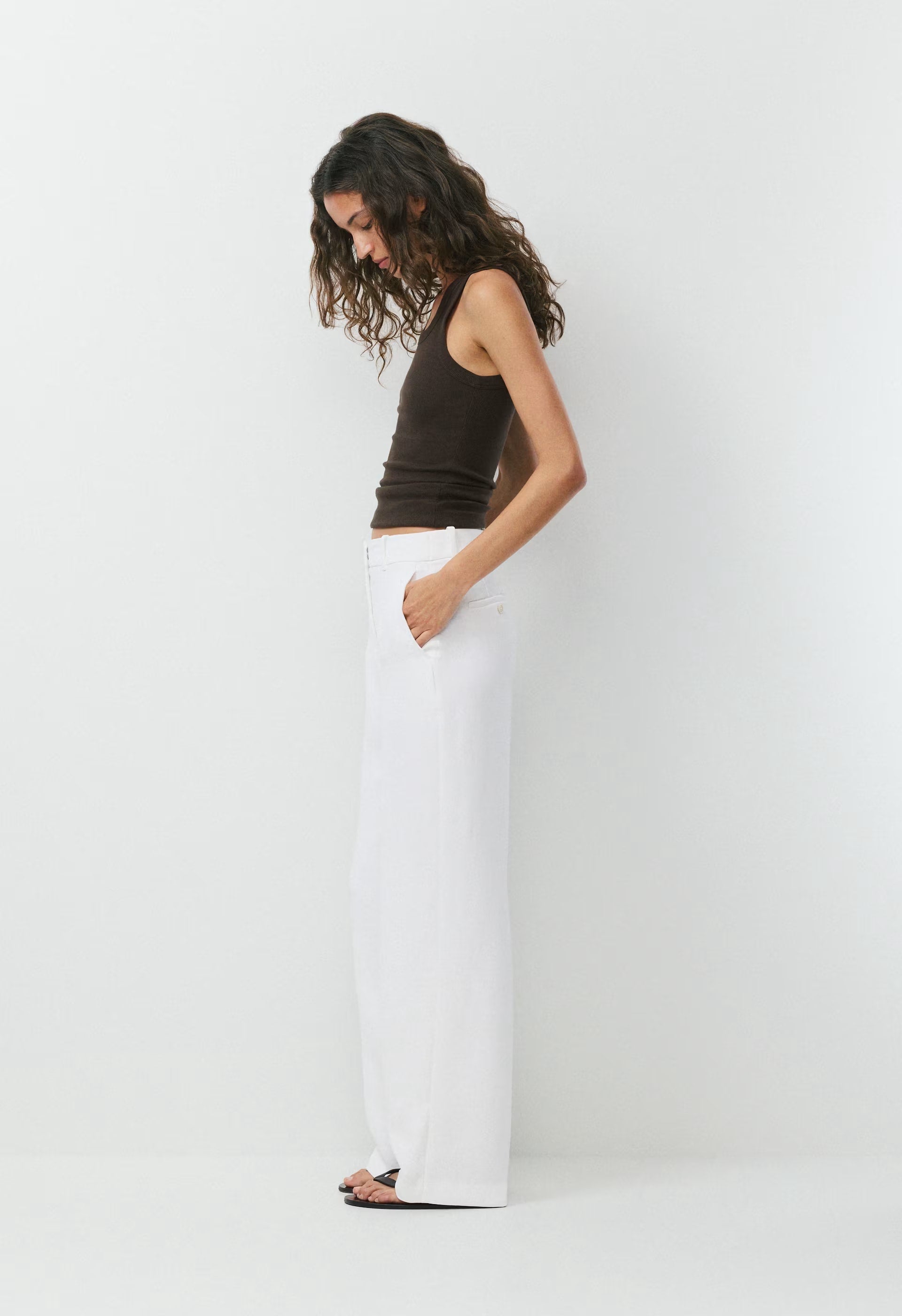Agency Pant - Crepette™ - MARCONA BEIGE