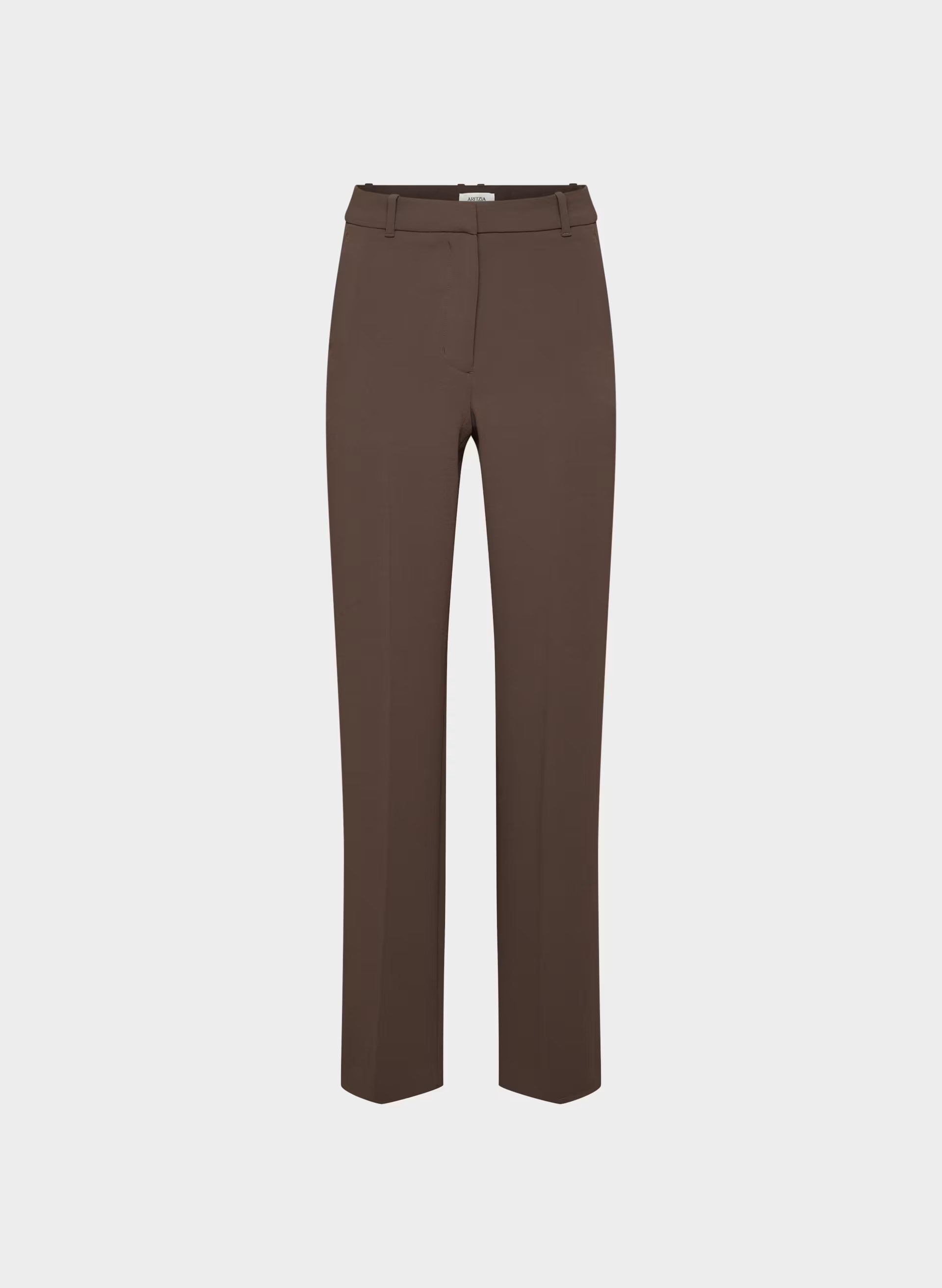 Agency Pant - Crepette™ - RICH MOCHA BROWN