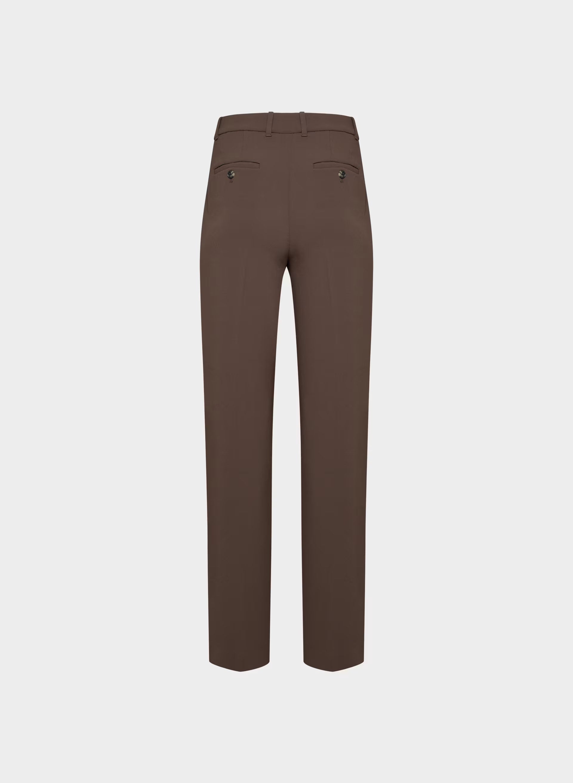 Agency Pant - Crepette™ - RICH MOCHA BROWN