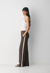 Agency Pant - Crepette™ - RICH MOCHA BROWN/MULTI