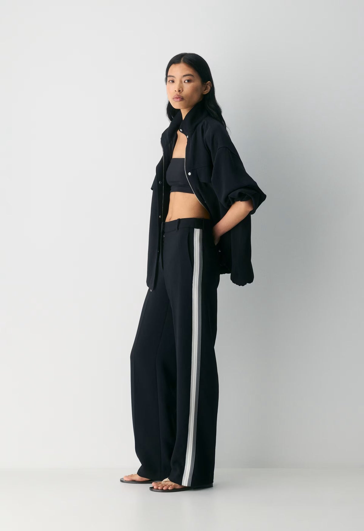 Agency Pant - Crepette™ - BLACK/MULTI