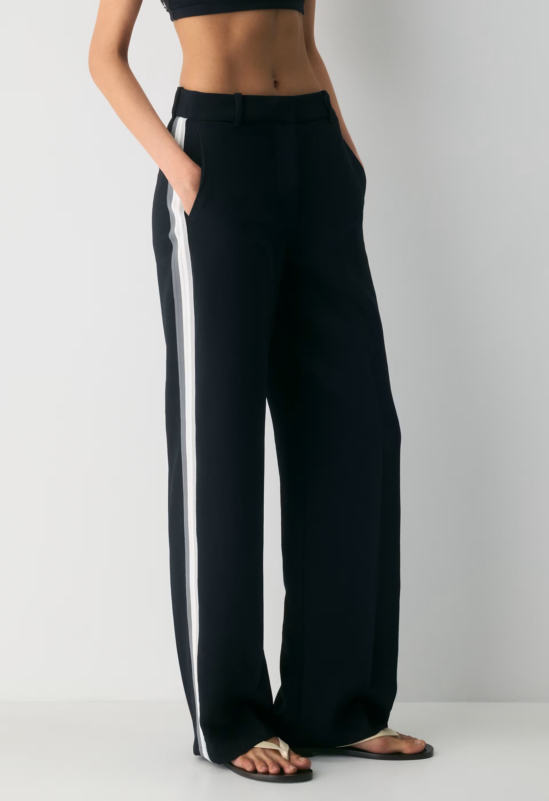 Agency Pant - Crepette™ - BLACK/MULTI