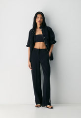 Agency Pant - Crepette™ - BLACK/MULTI
