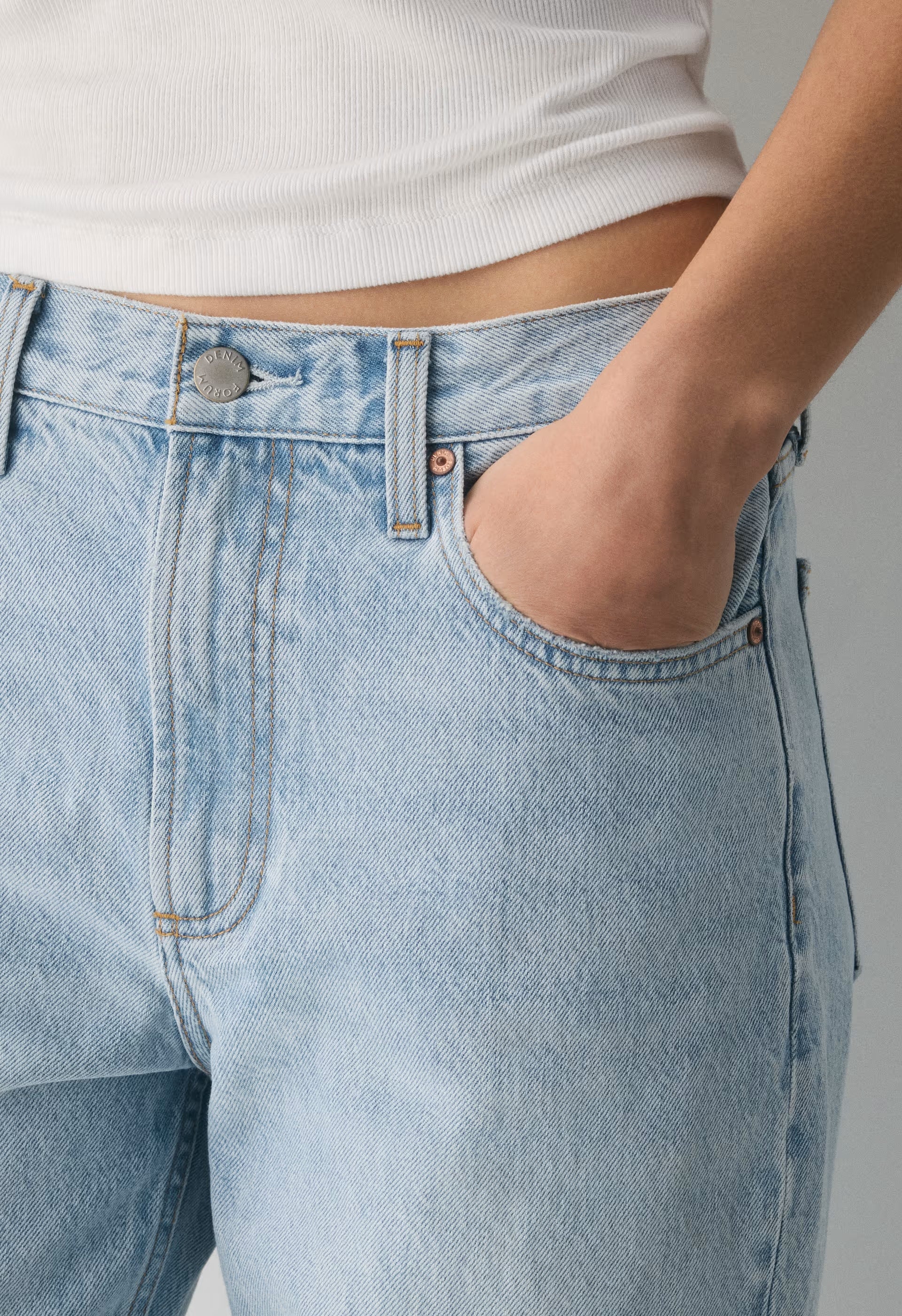 Denim Forum The '90s Iggy Lo-Rise Baggy Jean - 15 YRS BRL THR BLEU