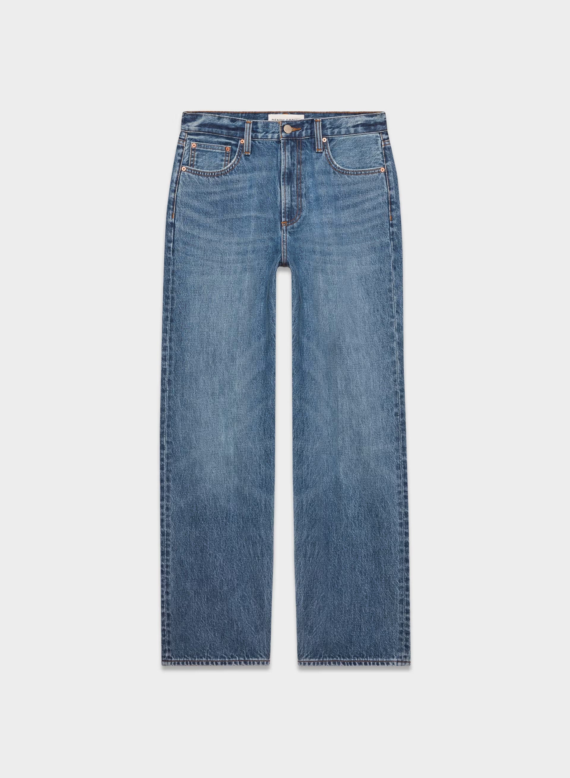 Denim Forum The '90s Iggy Lo-Rise Baggy Jean - 5 YRS KISS N TELL BLEU