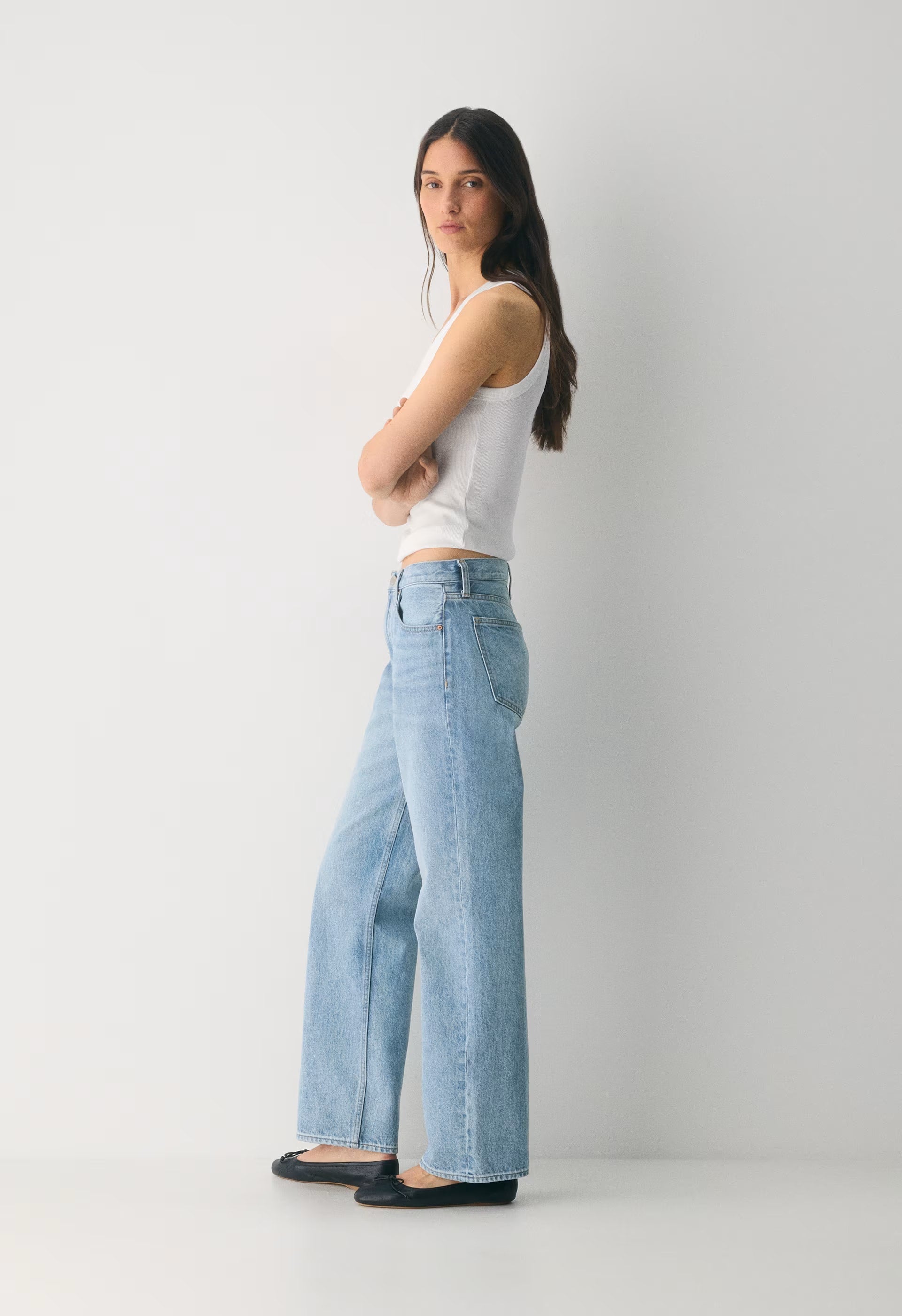 Denim Forum The '90s Iggy Lo-Rise Baggy Jean - 7 YRS BLEU TABOO