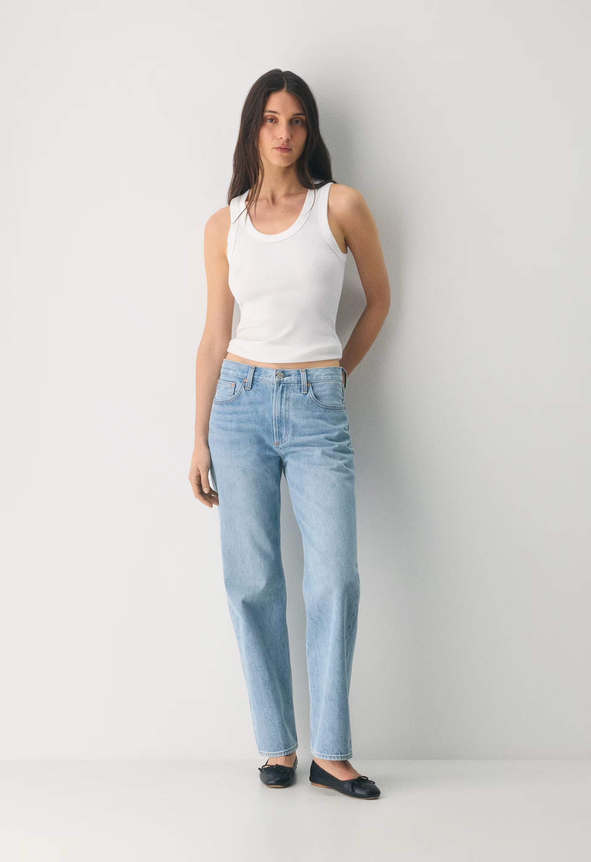 Denim Forum The '90s Iggy Lo-Rise Baggy Jean - 7 YRS BLEU TABOO