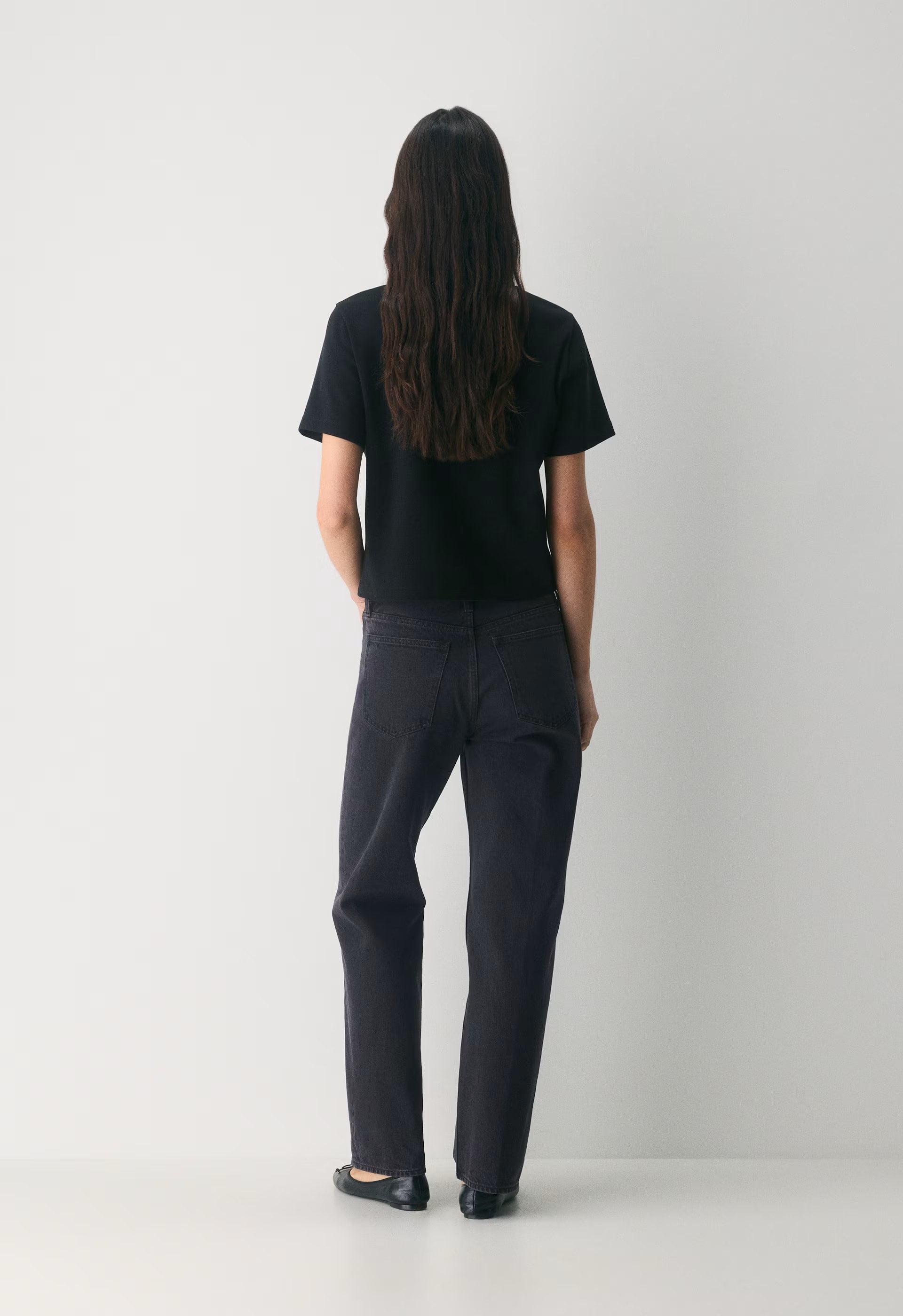 Denim Forum The '90s Iggy Lo-Rise Baggy Jean - BLACK EYELINER