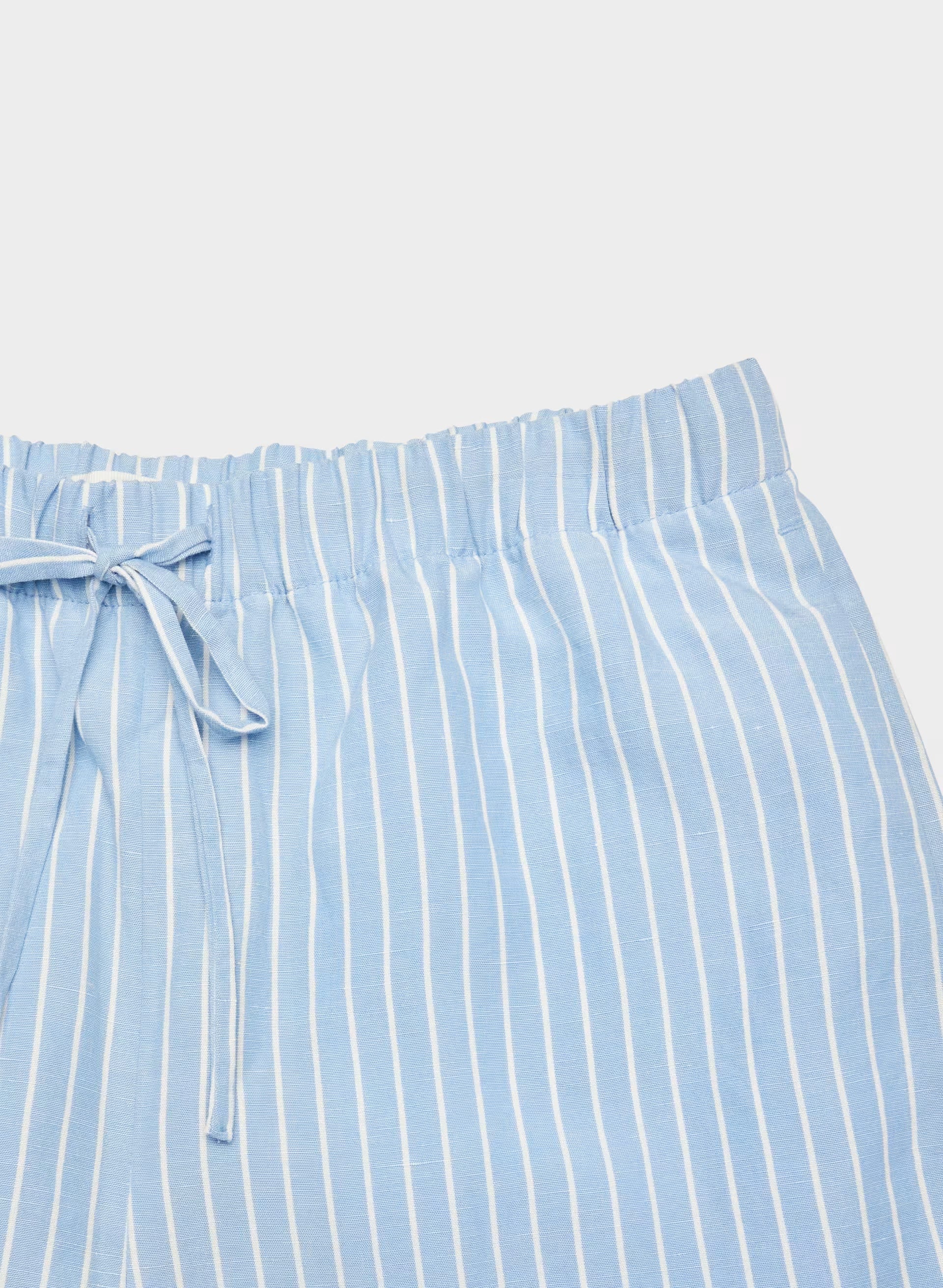 The Lodge Pant™ - CruiseLinen™ - MITCHELL ST CNFWR B/W