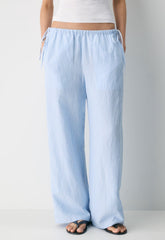 Artisan Pant - CruiseLinen™ - WLN STP WHT/CRNFLR BL