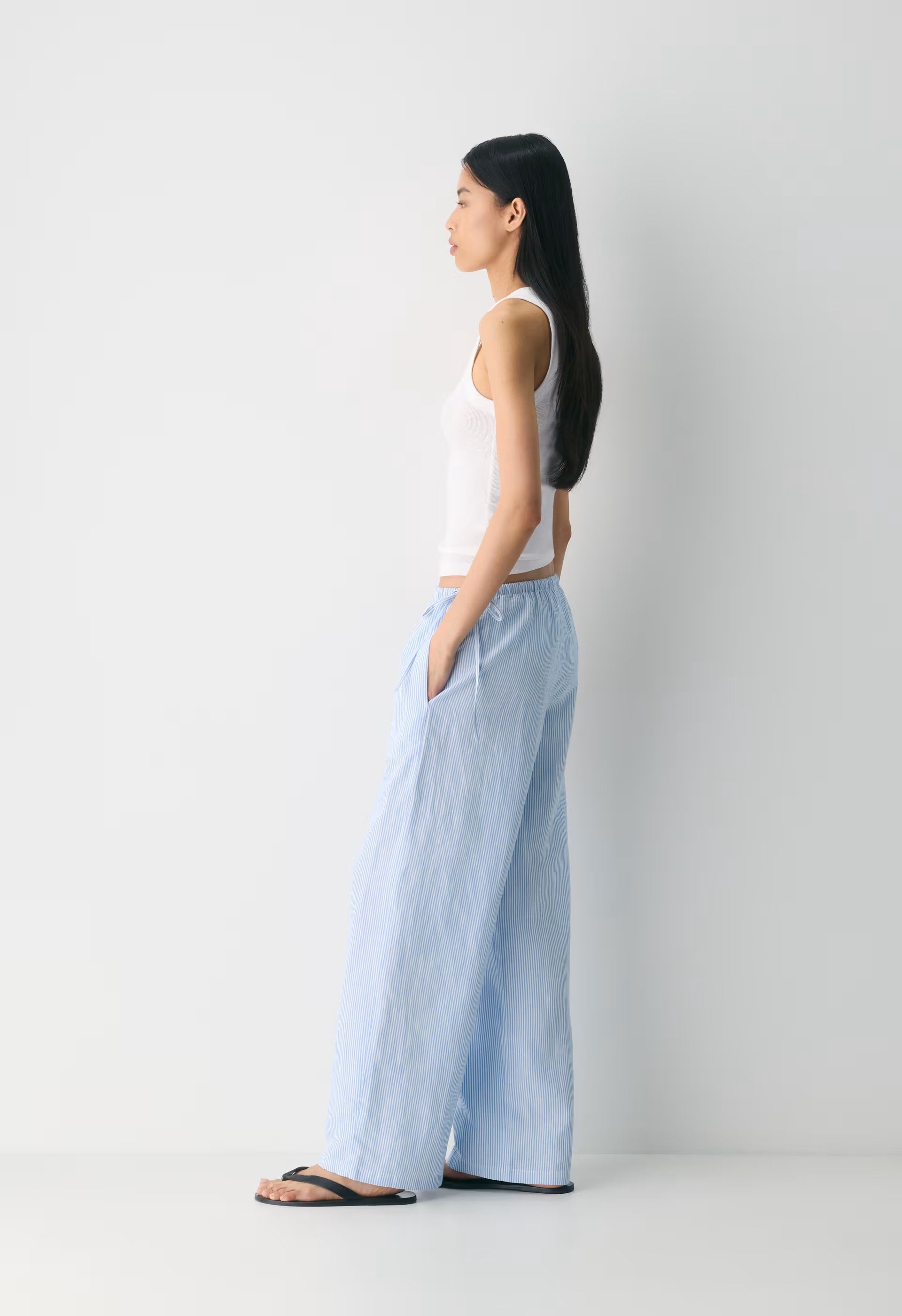 Artisan Pant - CruiseLinen™ - WLN STP WHT/CRNFLR BL