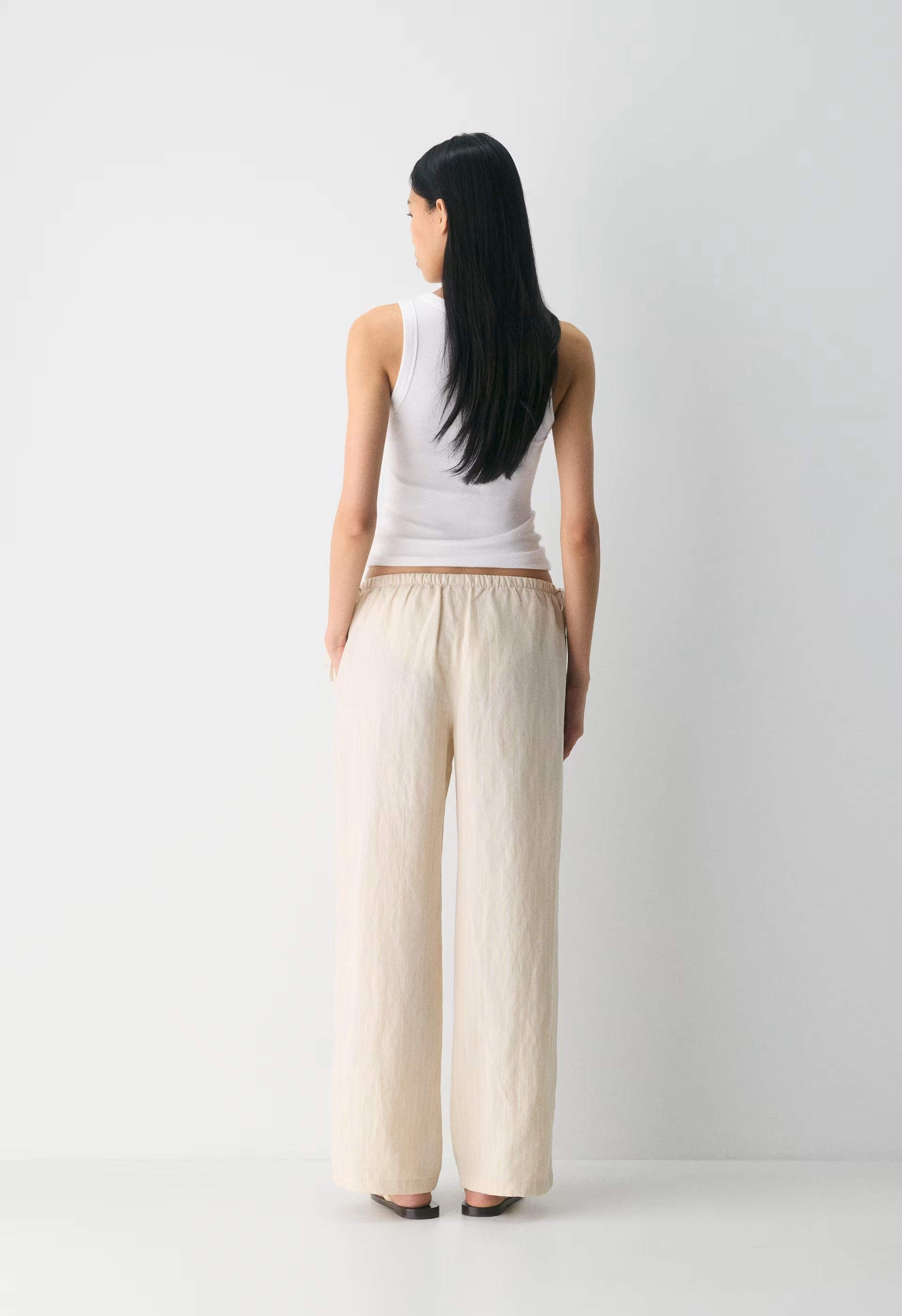 Artisan Pant - CruiseLinen™ - BYRD STRP NTRL ECR/OK