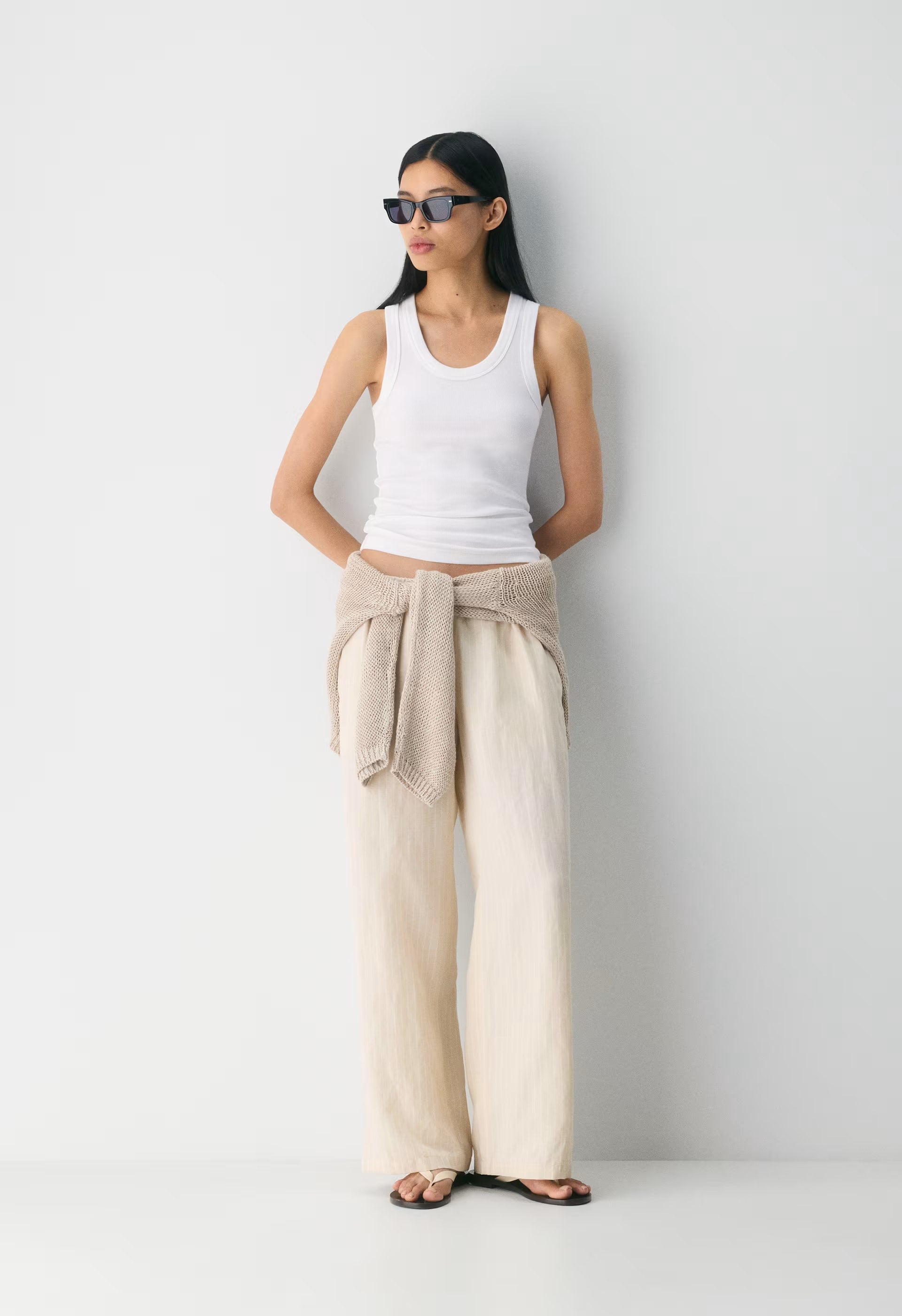 Artisan Pant - CruiseLinen™ - BYRD STRP NTRL ECR/OK