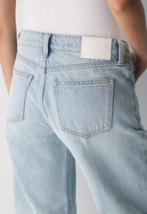 Denim Forum The ‘90s Relaxed Ultra Lo-Rise Wide Jean - 15 YRS BRL THR BLEU