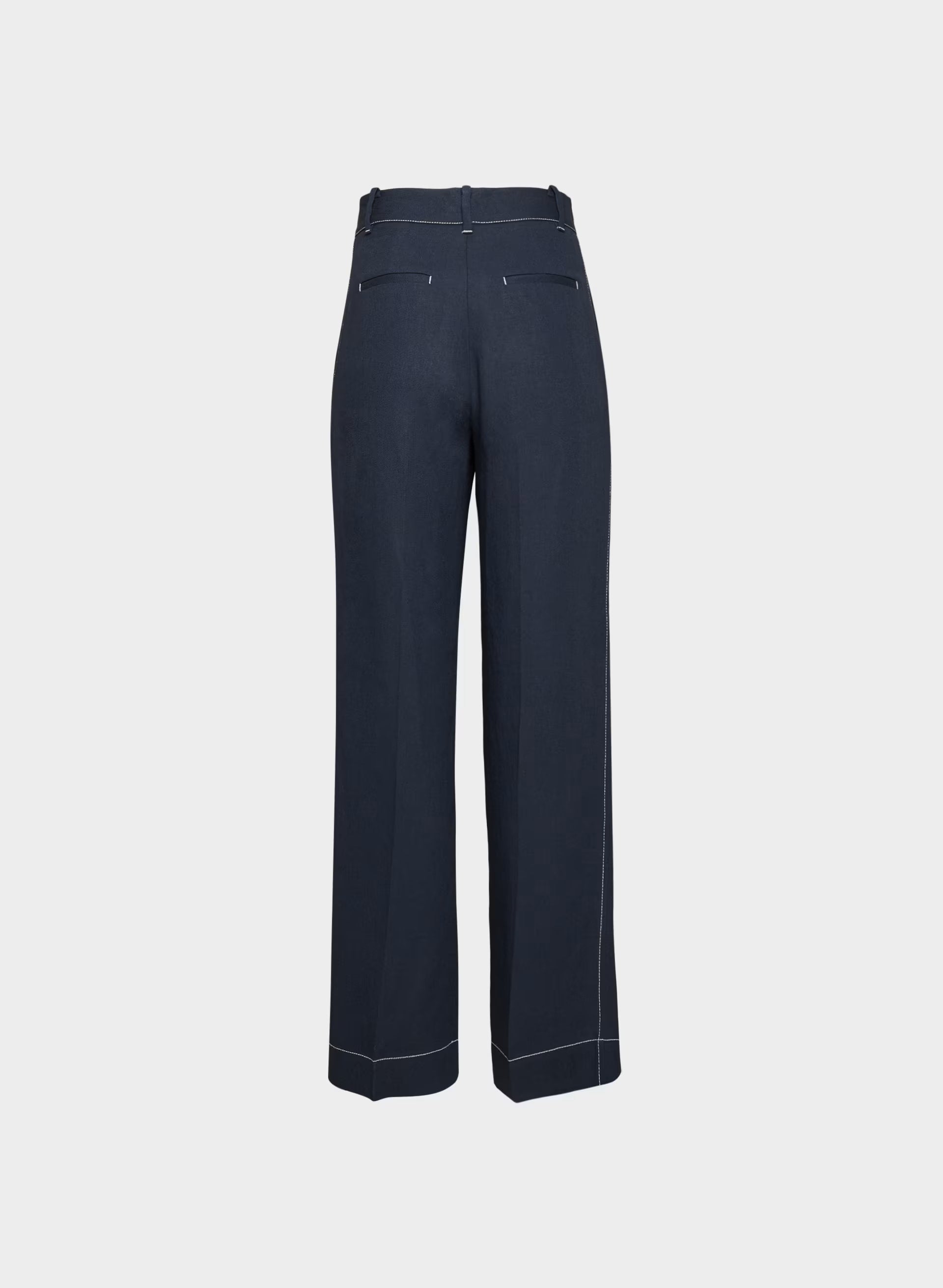 The Effortless Pant™ - PowerLinen™ - ADMIRAL/ LIGHT BIRCH