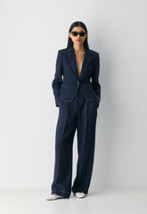The Effortless Pant™ - PowerLinen™ - ADMIRAL/ LIGHT BIRCH