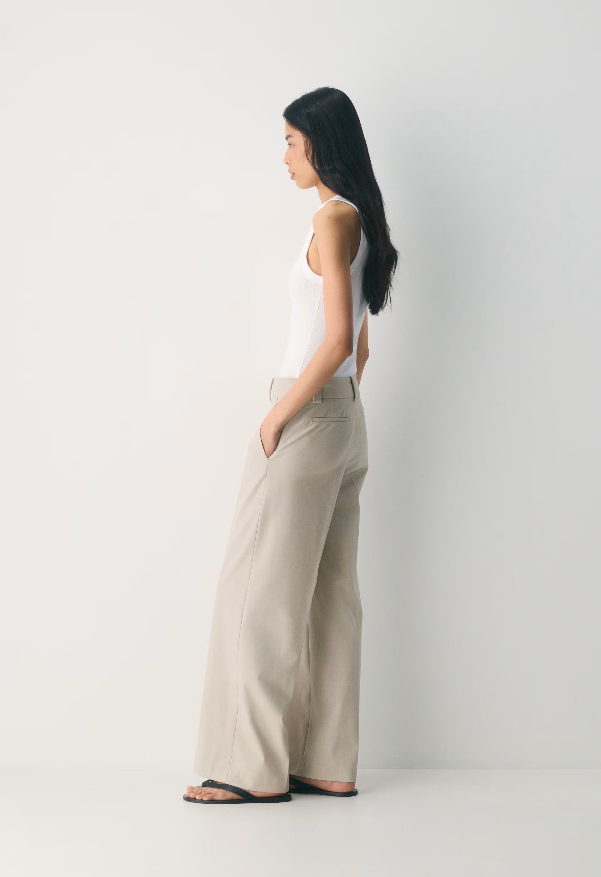 Seville Pant - Eversential™ Light - HEATHER MATTE PEARL