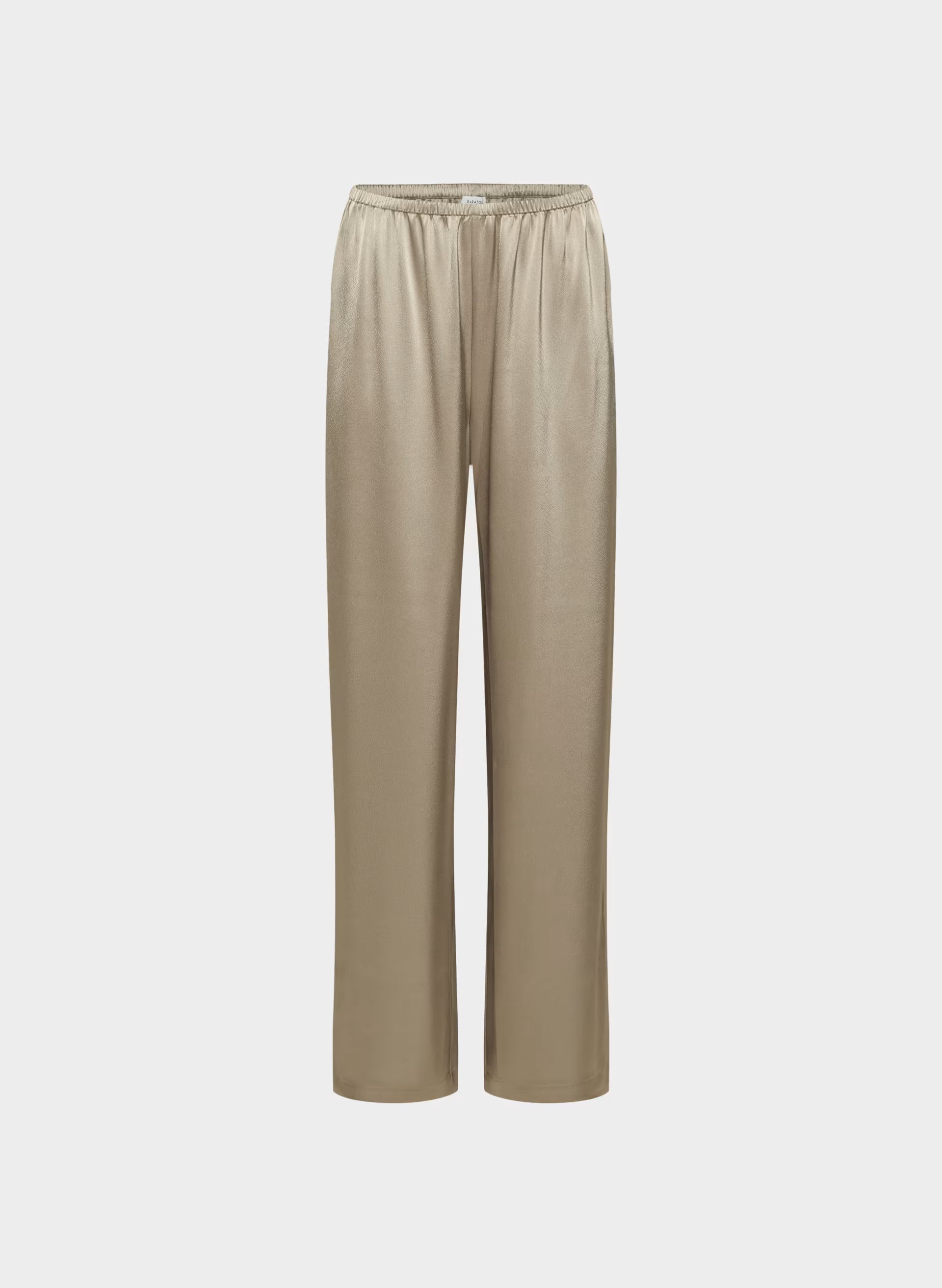 Archer Satin Pant - NOMAD TAUPE