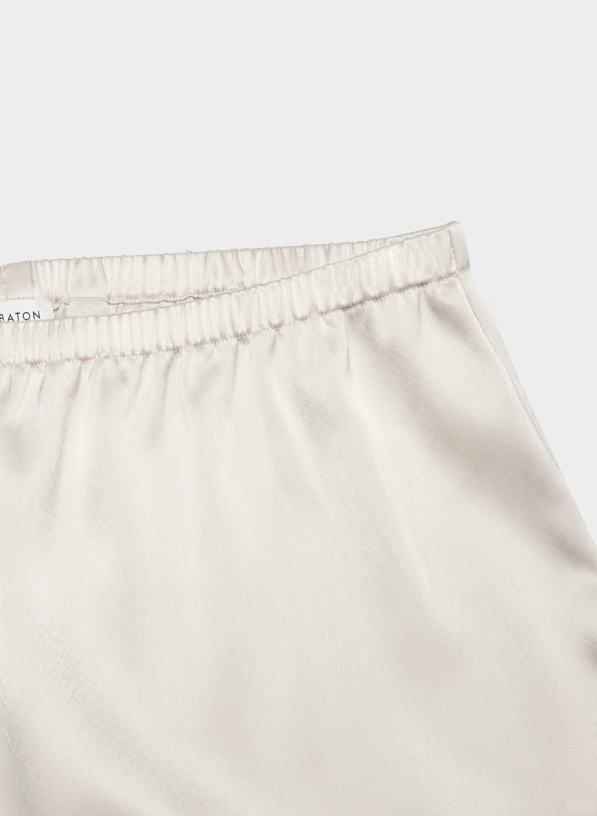 Archer Satin Pant - METROPOLIS BEIGE