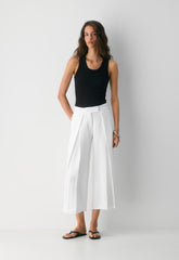 Cavetto Barrel Pant - Crepette™ - WHITE