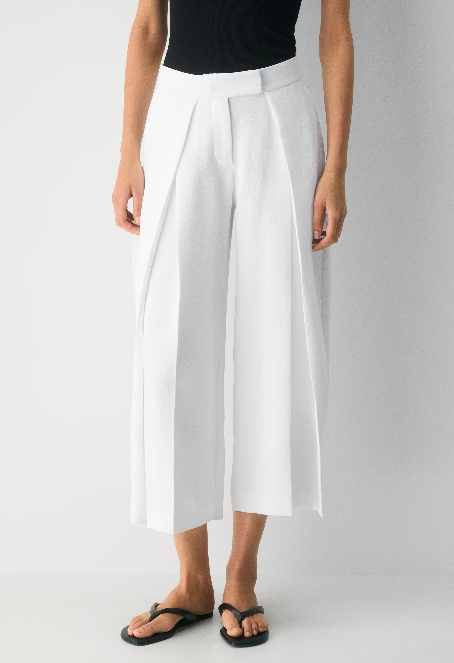 Cavetto Barrel Pant - Crepette™ - WHITE