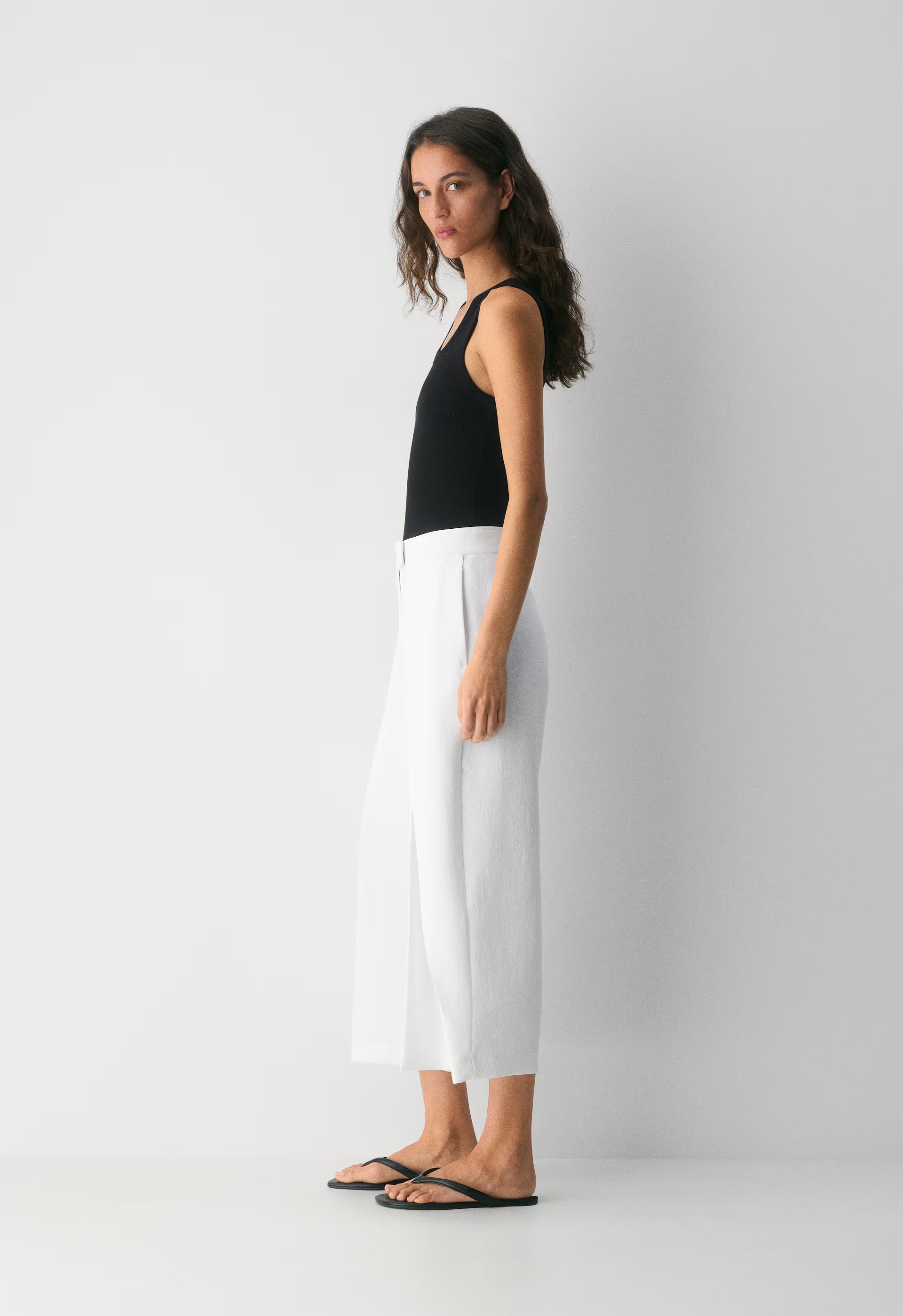 Cavetto Barrel Pant - Crepette™ - WHITE
