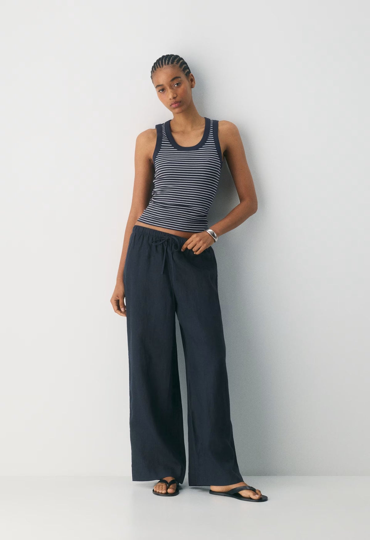 New Globetrot Linen Pant - ADMIRAL