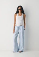 Joist Cargo Pant - CruiseLinen™ - WLN STP WHT/CRNFLR BL
