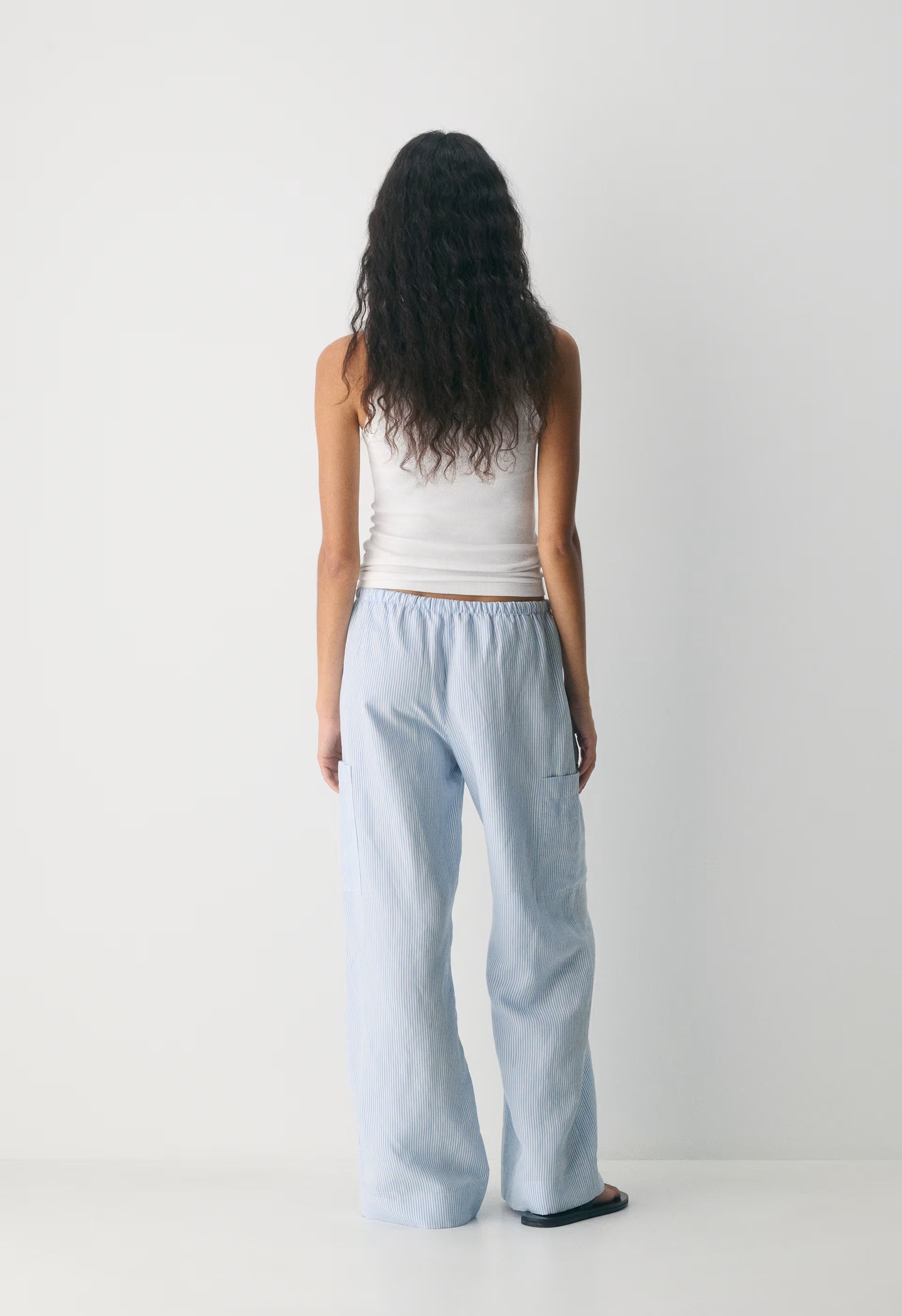 Joist Cargo Pant - CruiseLinen™ - WLN STP WHT/CRNFLR BL