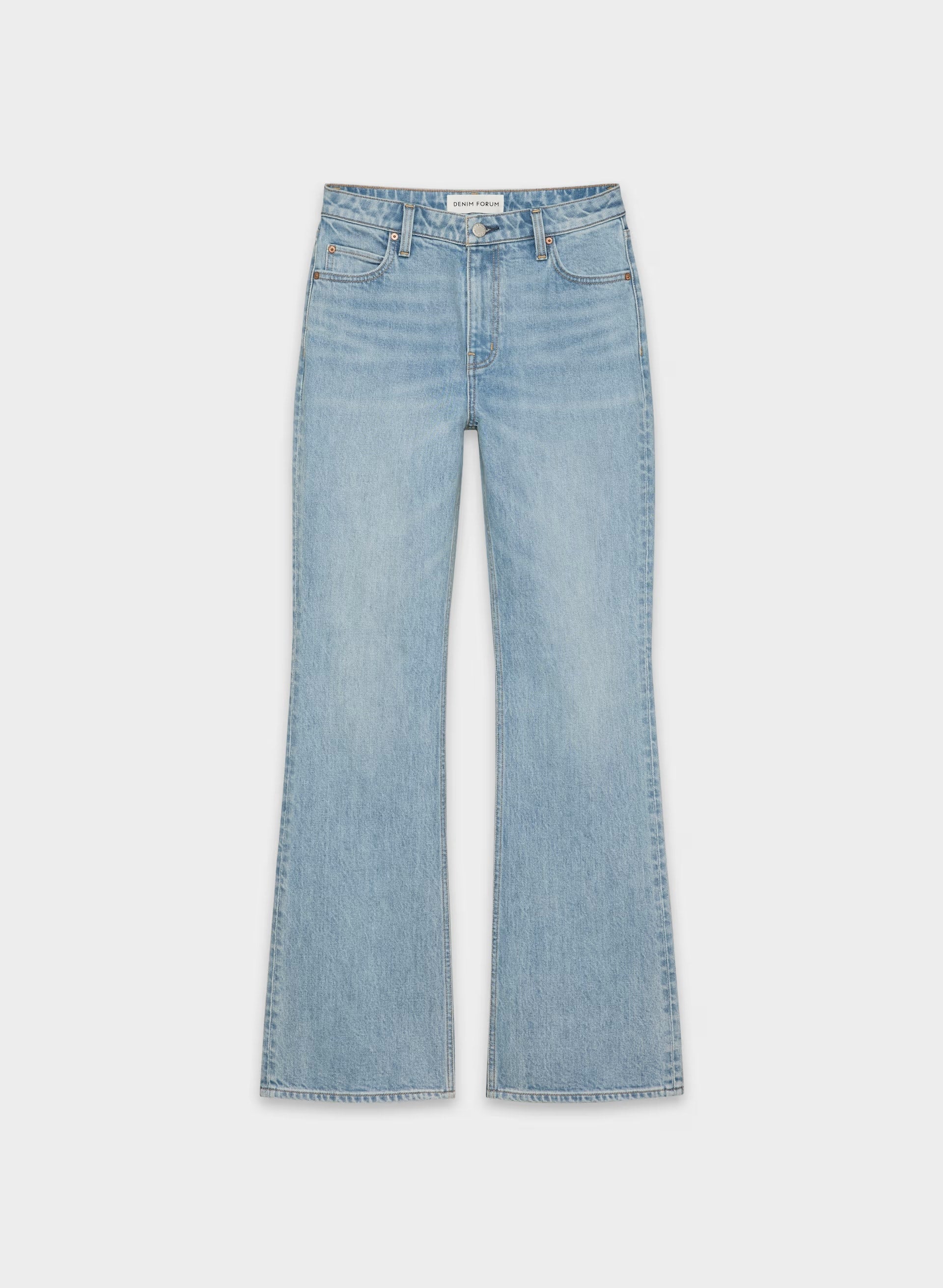 Denim Forum 001 Slim Hi-Rise Bootcut Jean - 7 YRS BLEU TABOO