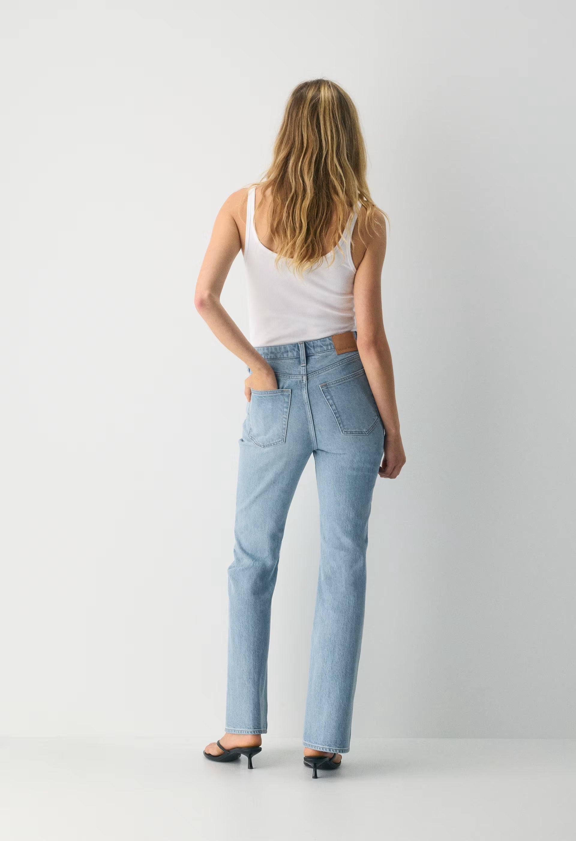 Denim Forum 001 Slim Hi-Rise Bootcut Jean - 7 YRS BLEU TABOO