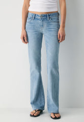 Denim Forum 002 Slim Lo-Rise Bootcut Jean - 7 YRS BLEU TABOO