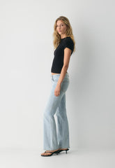Denim Forum 002 Slim Lo-Rise Bootcut Jean - 15 YRS BRL THR BLEU