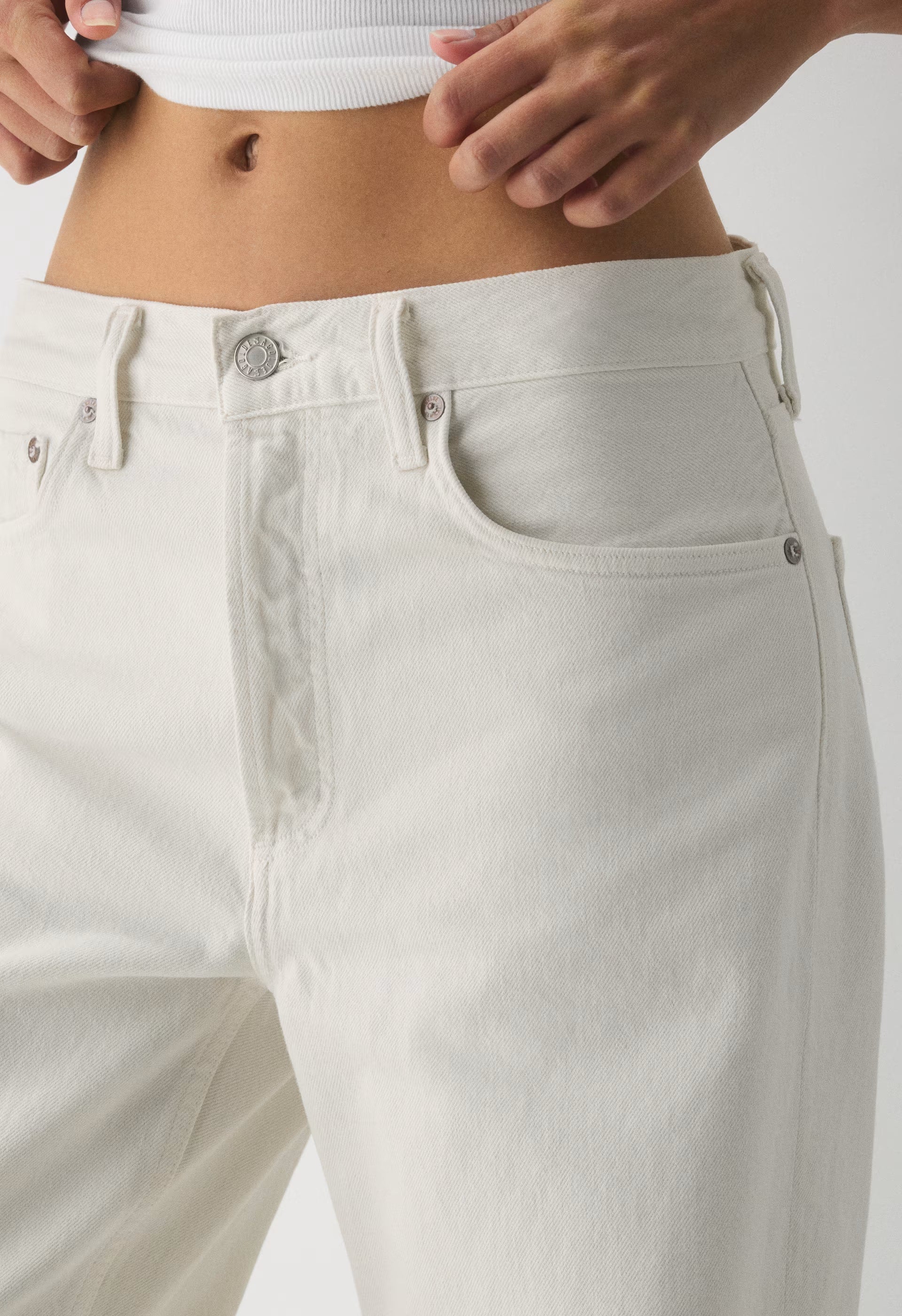 AGOLDE Arc Jean 29 - CHALK WHITE