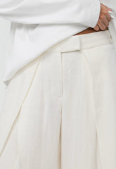 Cavetto Barrel Pant - PowerLinen™ - LIGHT BIRCH