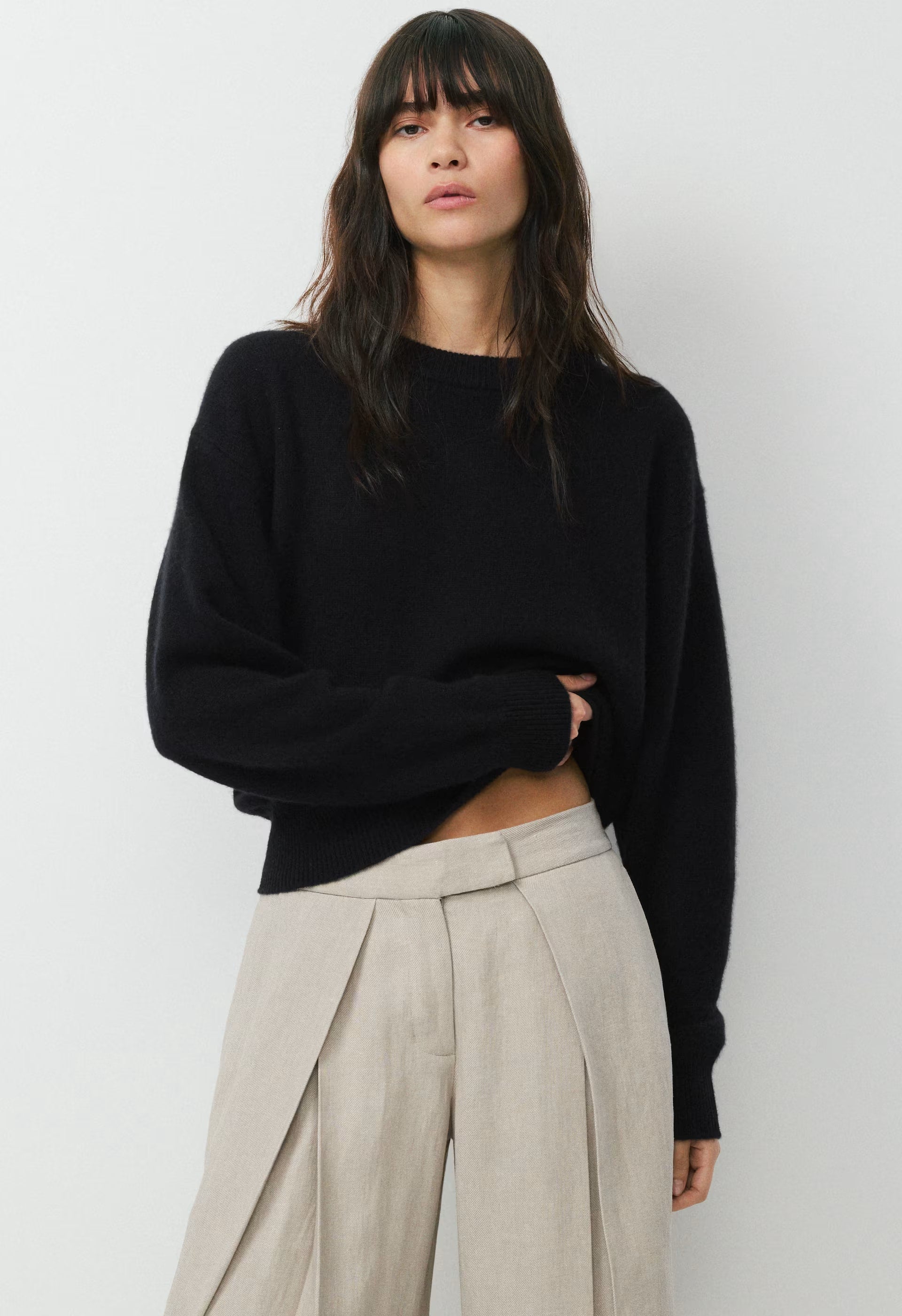 Cavetto Barrel Pant - PowerLinen™ - UNDYED DARK ECRU
