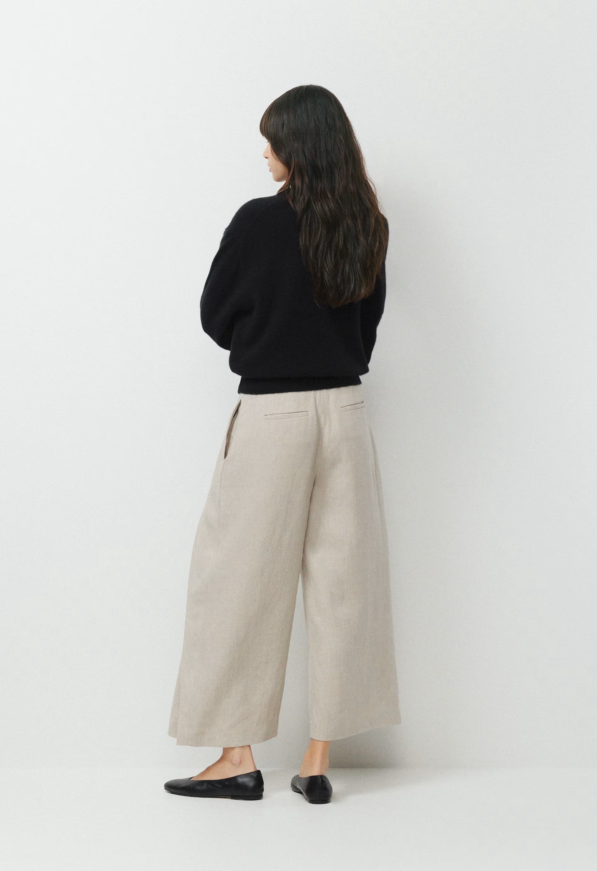 Cavetto Barrel Pant - PowerLinen™ - UNDYED DARK ECRU