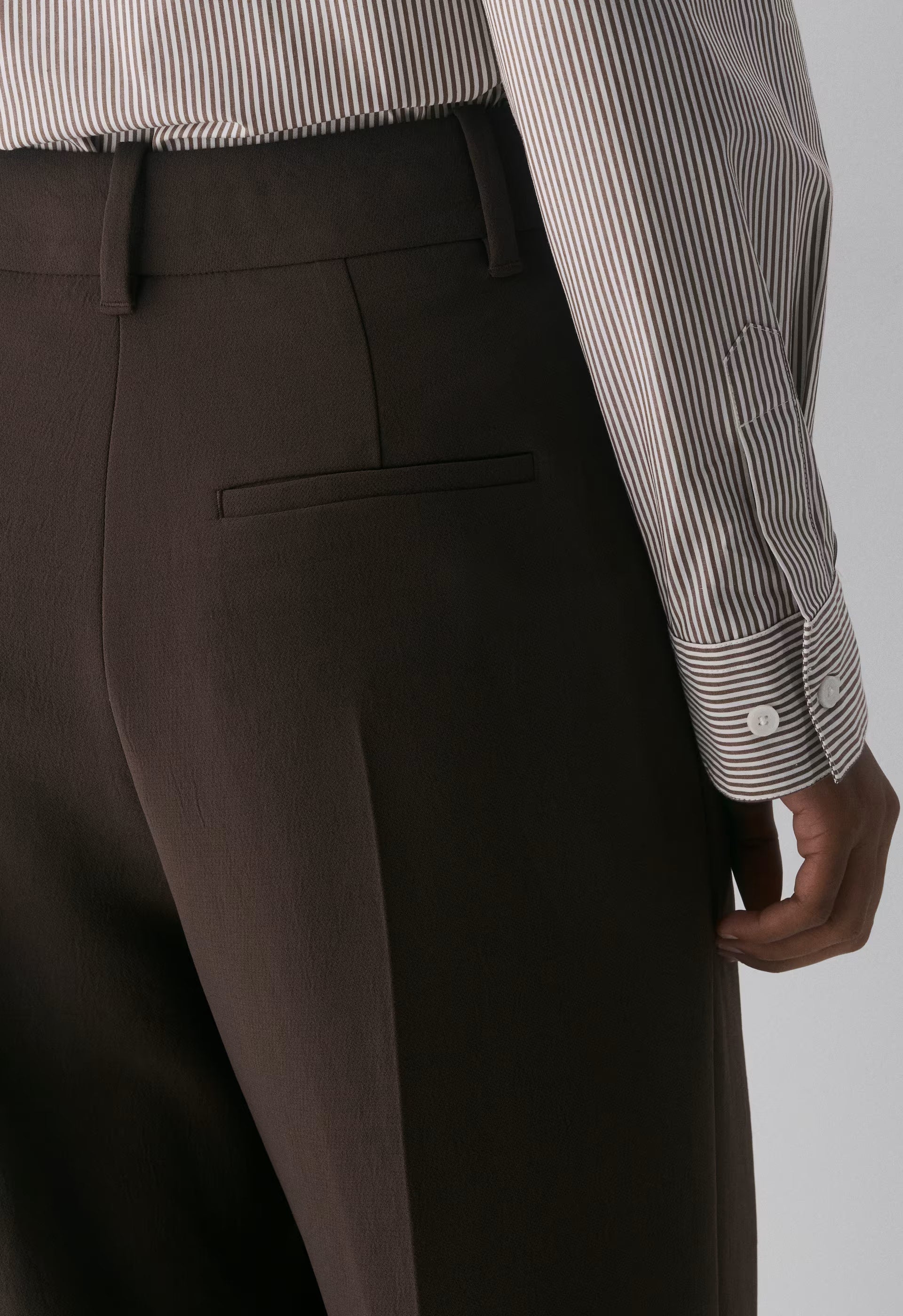 The Effortless Pant™ - Crepette™ - RICH MOCHA BROWN