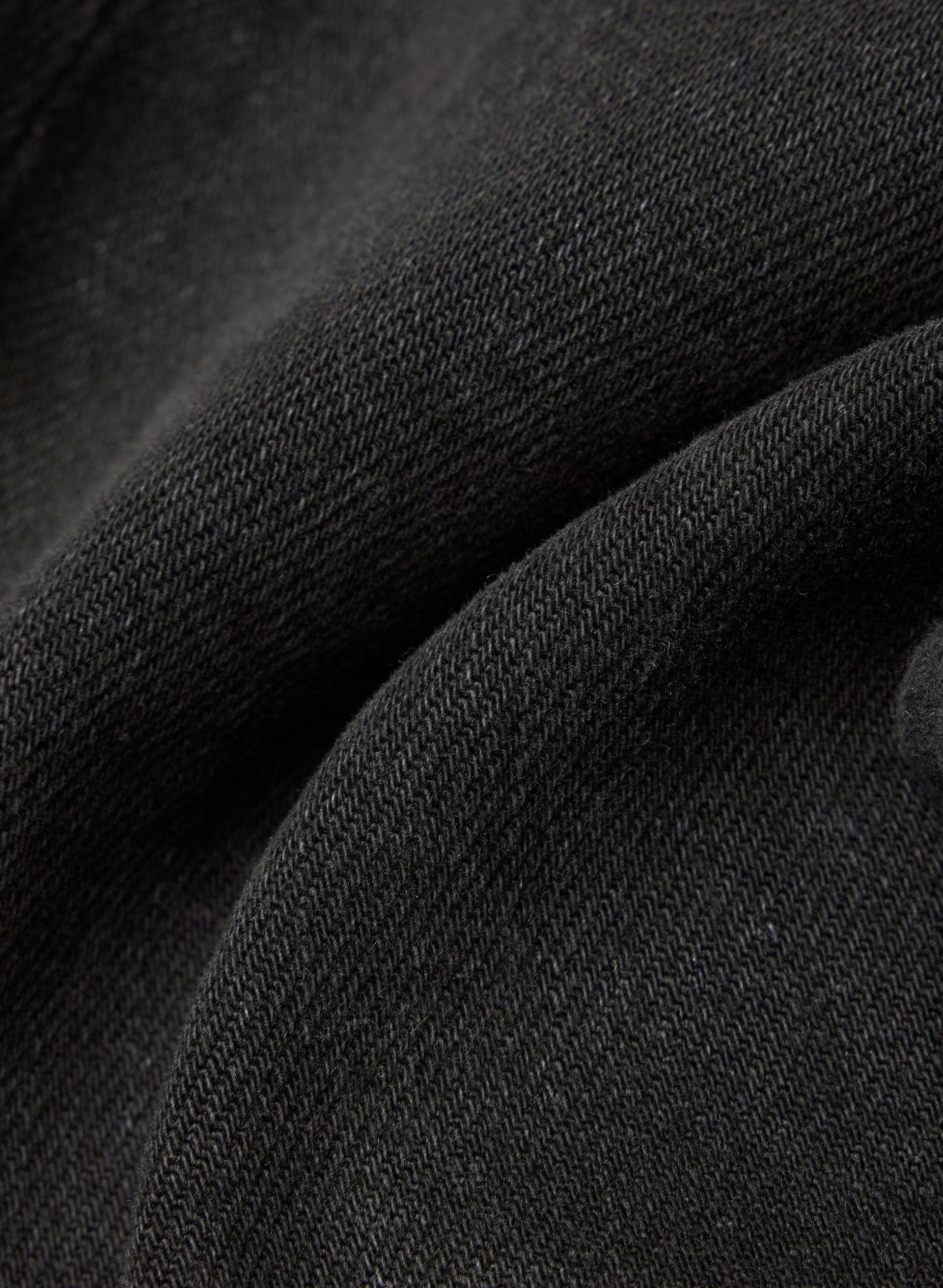 Denim Forum The Arlo Hi-Rise Straight Jean - BLACK EYELINER