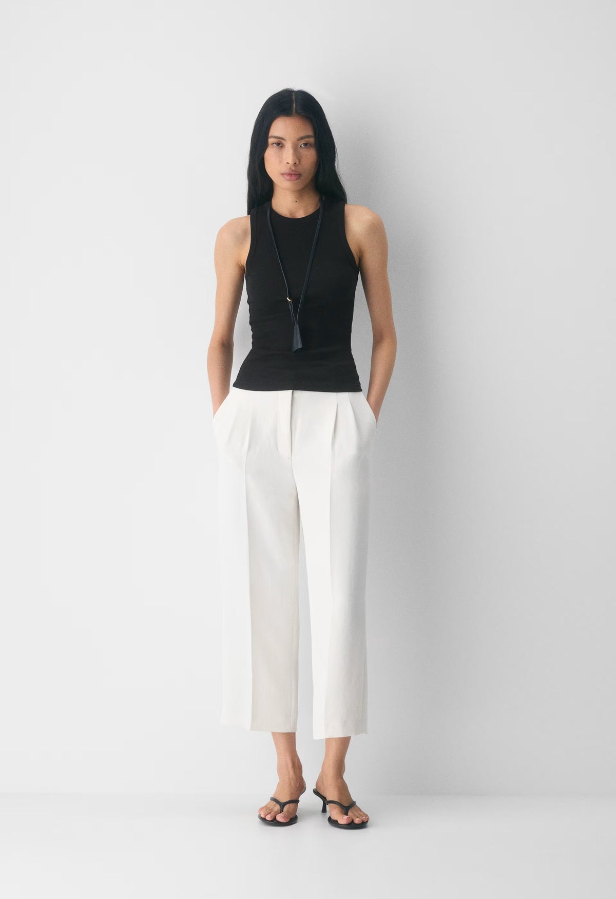 The Effortless Pant™ Cropped - Crepette™ - LIGHT BIRCH