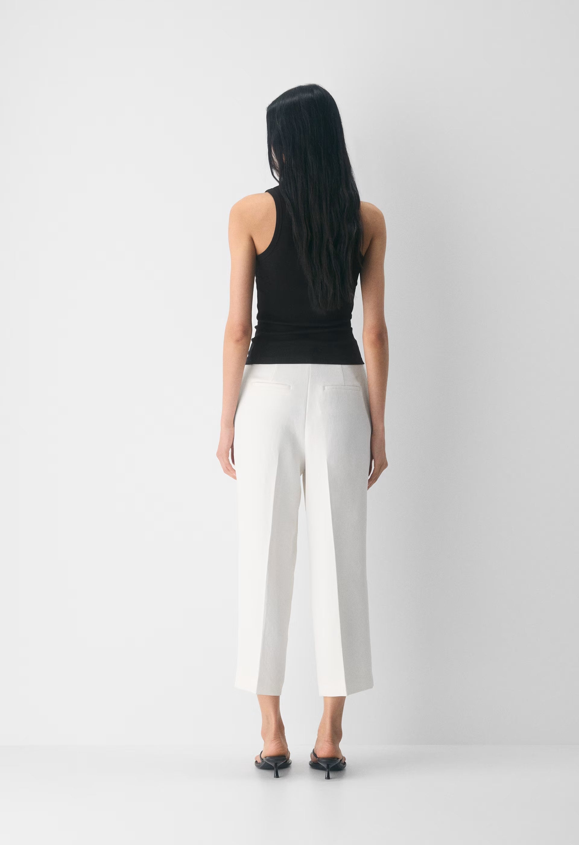 The Effortless Pant™ Cropped - Crepette™ - LIGHT BIRCH