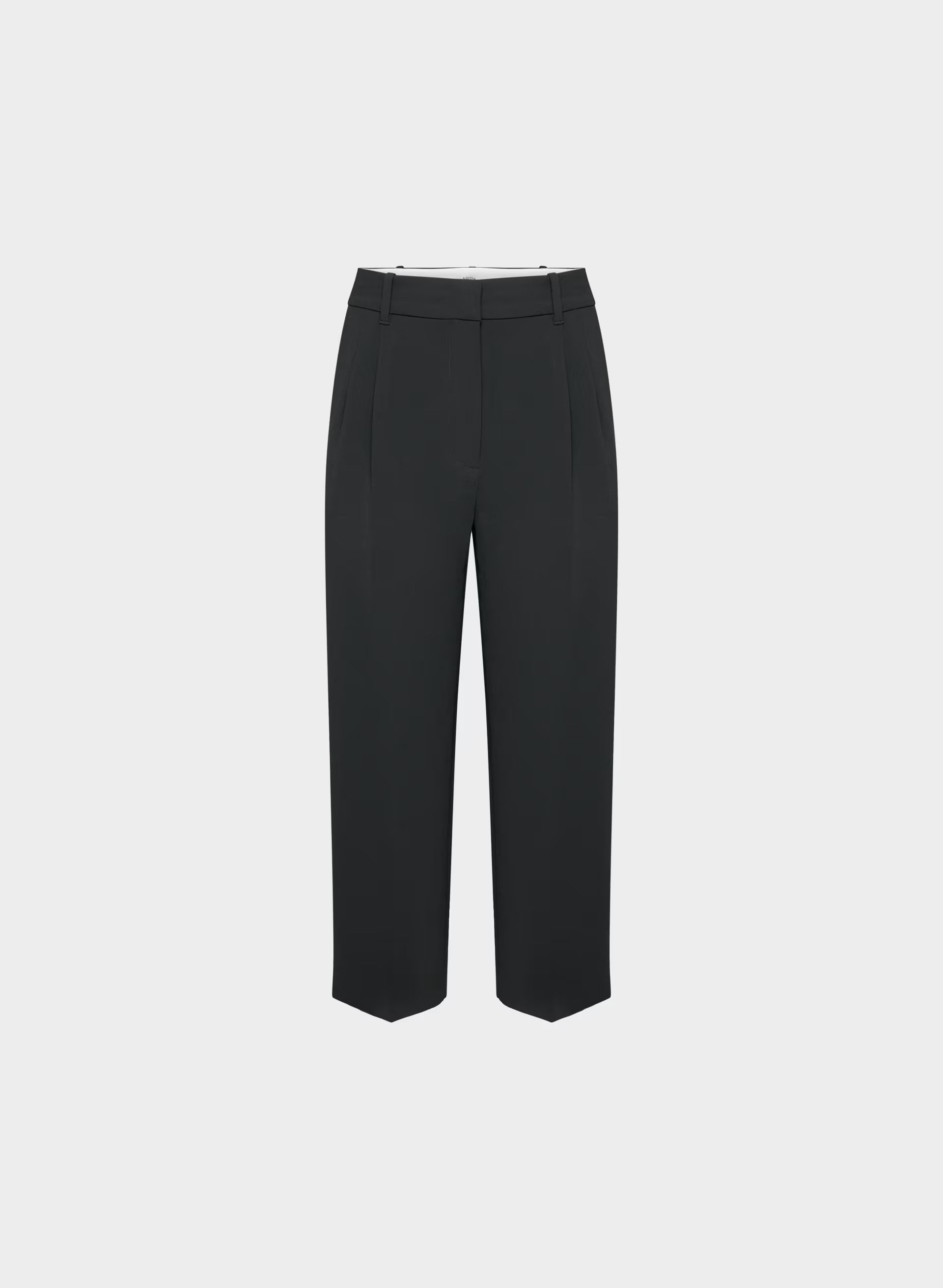 The Effortless Pant™ Cropped - Crepette™ - BLACK