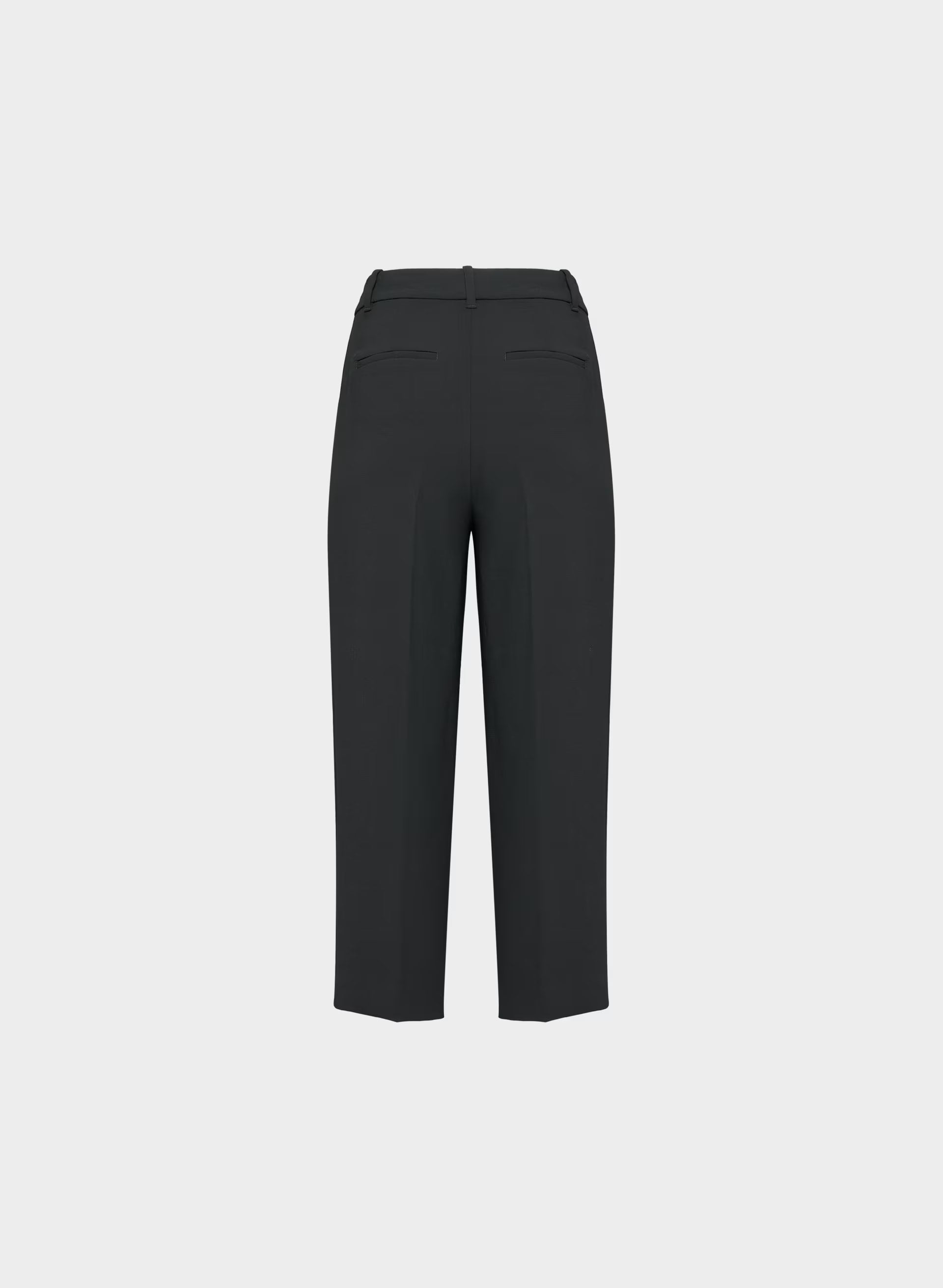 The Effortless Pant™ Cropped - Crepette™ - BLACK
